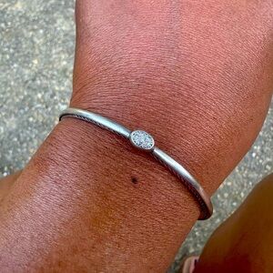 David Yurman Diamond Sculpted Cable Bracelet